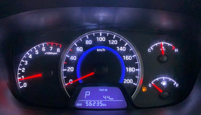2015 Hyundai Grand i10 ASTA AT 1.2 KAPPA VTVT, Petrol, Automatic, 56,235 km, Odometer Image
