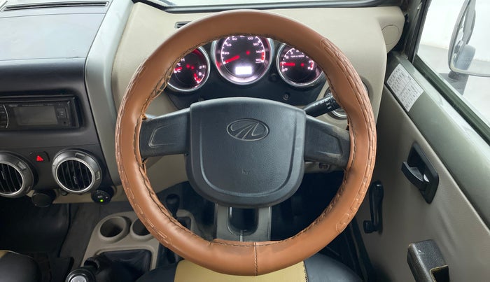 2018 Mahindra Thar CRDE 4X4 AC, Diesel, Manual, 90,305 km, Steering Wheel Close Up