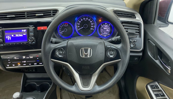 2015 Honda City 1.5L I-VTEC V MT, Petrol, Manual, 86,018 km, Steering Wheel Close Up