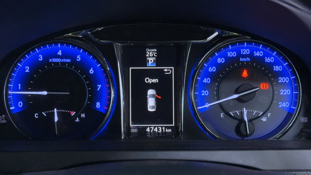 2017 Toyota Camry Rz S.e., Automatic, 47431 km, Odometer View