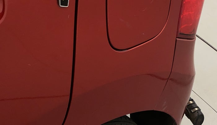 2017 Maruti Wagon R 1.0 VXI, Petrol, Manual, 49,036 km, Left quarter panel - Slightly dented