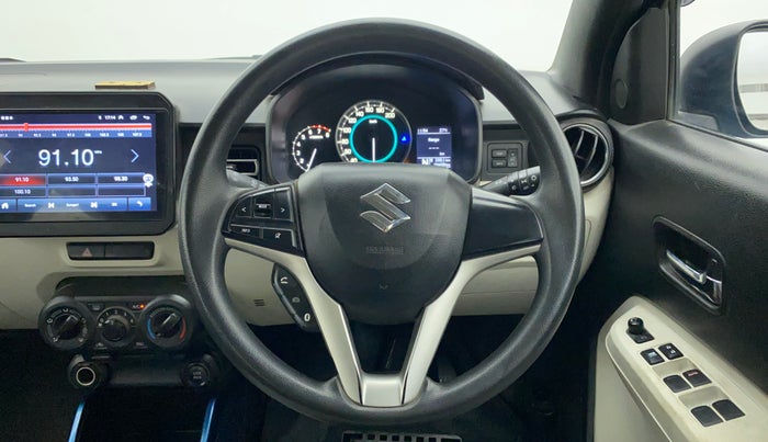 2017 Maruti IGNIS ZETA 1.2 AMT DUAL TONE, Petrol, Automatic, 29,406 km, Steering Wheel Close Up