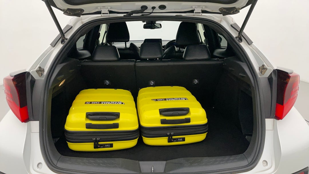 Boot Inside View with Luggage