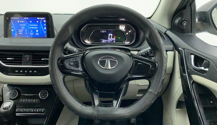 2023 Tata NEXON XZ PLUS PETROL, Petrol, Manual, 11,007 km, Steering Wheel Close Up