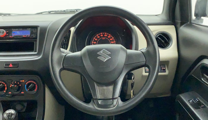 2019 Maruti New Wagon-R LXI CNG 1.0, CNG, Manual, 71,919 km, Steering Wheel Close Up