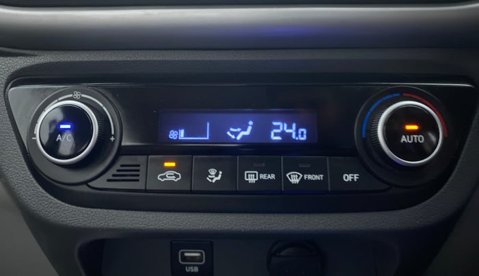 2020 Hyundai GRAND I10 NIOS SPORTZ AMT 1.2 KAPPA VTVT, Petrol, Automatic, 25,733 km, Automatic Climate Control