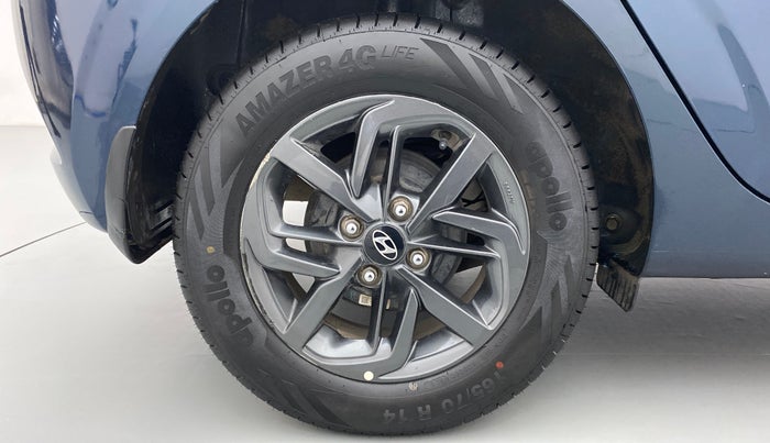 2020 Hyundai GRAND I10 NIOS SPORTZ AMT 1.2 KAPPA VTVT, Petrol, Automatic, 25,733 km, Right Rear Wheel