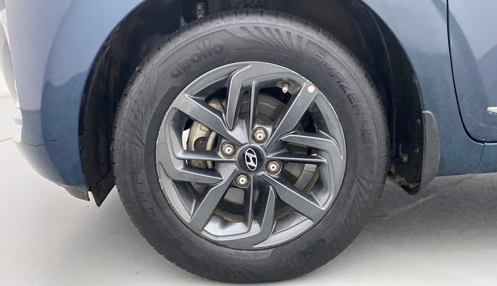2020 Hyundai GRAND I10 NIOS SPORTZ AMT 1.2 KAPPA VTVT, Petrol, Automatic, 25,733 km, Left Front Wheel