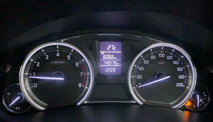 2015 Maruti Ciaz ZXI, Petrol, Manual, 45,079 km, Odometer Image
