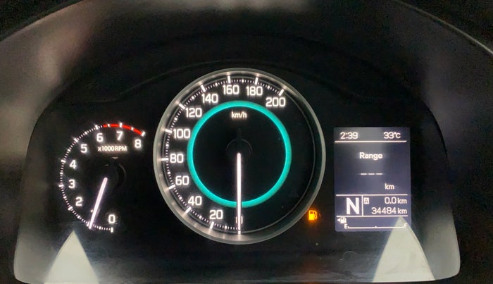 2019 Maruti IGNIS DELTA 1.2 K12 AMT, Petrol, Automatic, 34,528 km, Odometer Image