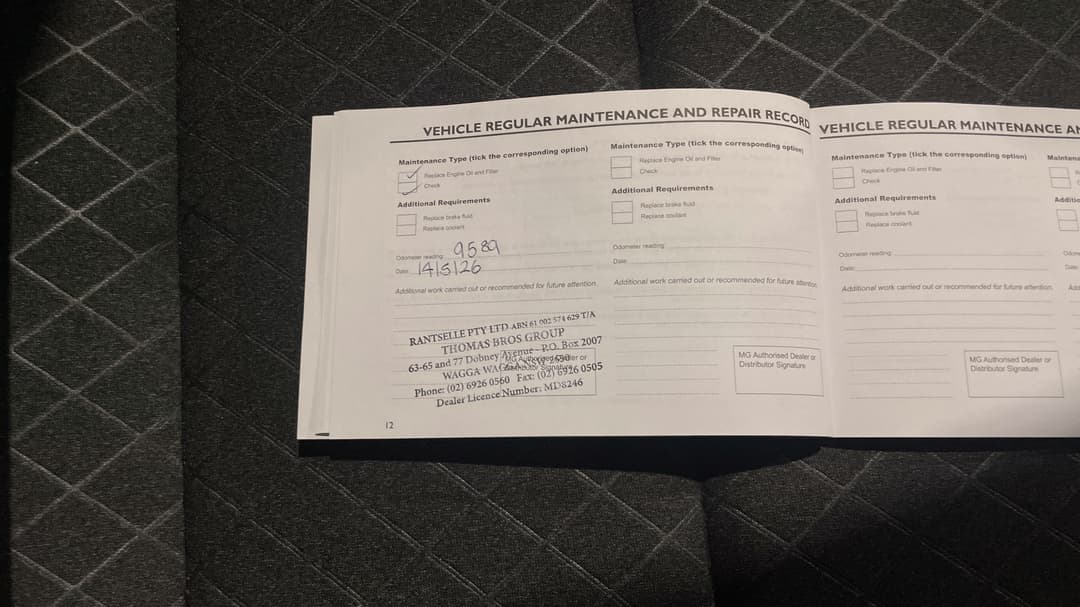 2024 MG ZS Hybrid+ Excite, Automatic, 11241 km, Service History