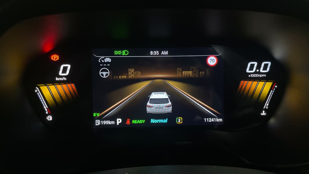 2024 MG ZS Hybrid+ Excite, Automatic, 11241 km, Odometer View