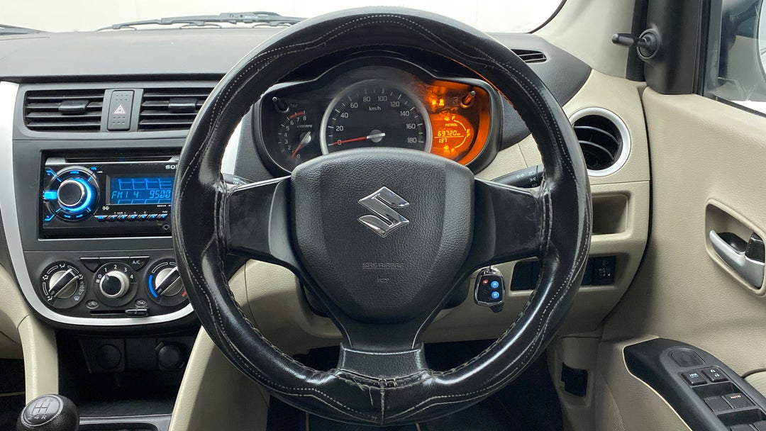 Steering Wheel Close Up