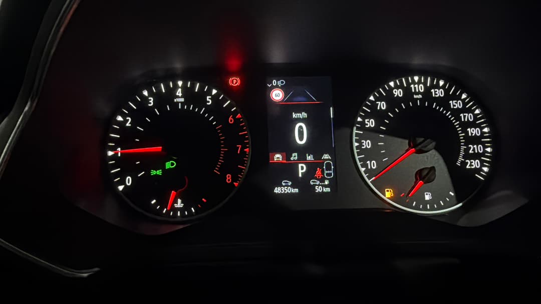 2022 Renault Captur Life, Automatic, 48350 km, Odometer View