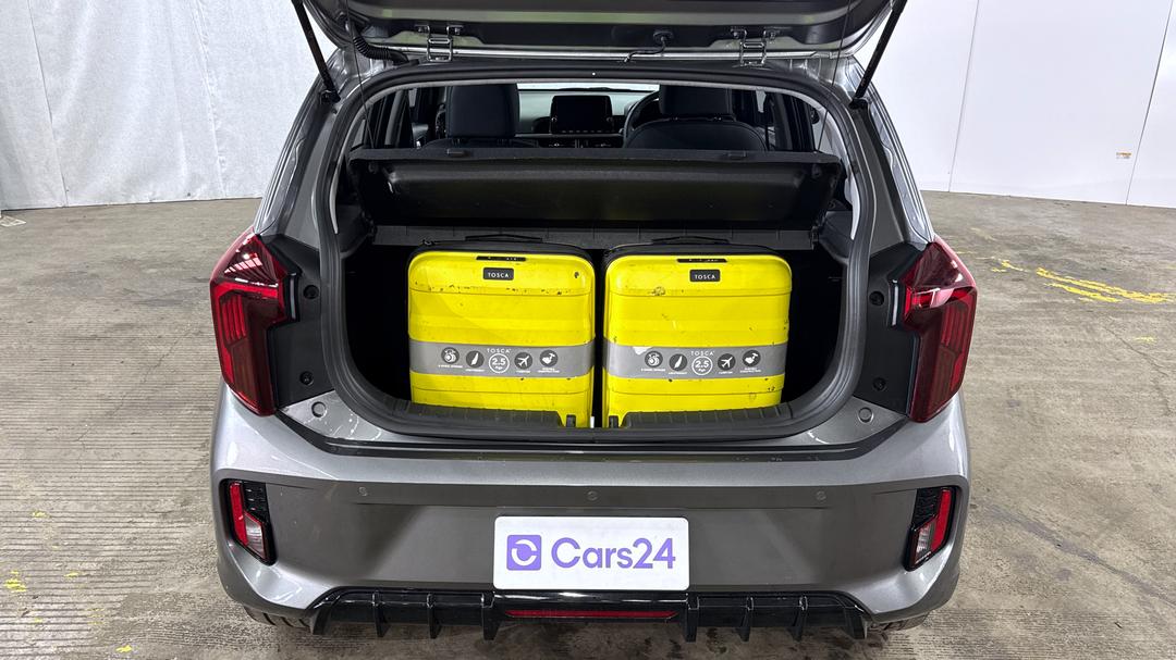 2025 Kia Picanto Gt Line (pe2), Manual, 438 km, Boot Inside View with Luggage