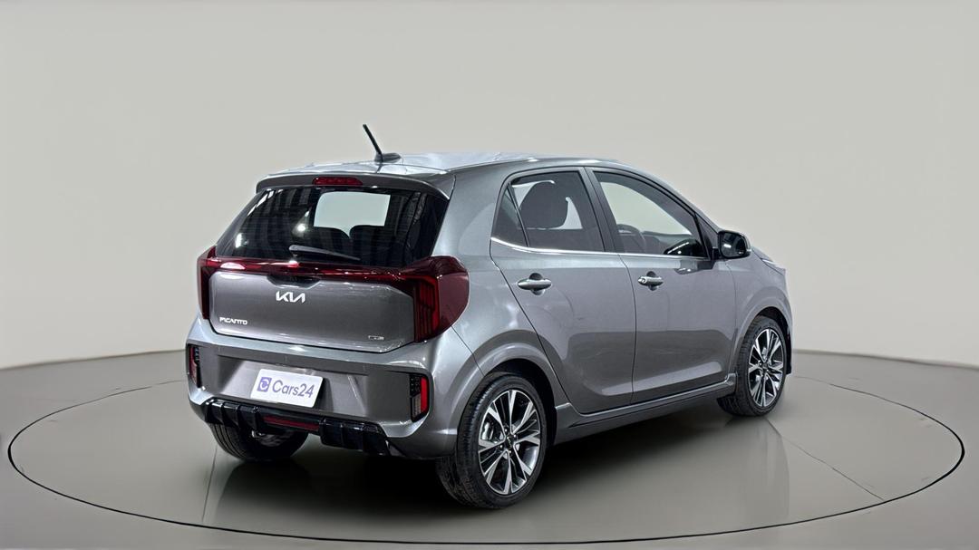 2025 Kia Picanto Gt Line (pe2), Manual, 438 km, Right Back Diagonal (45- Degree) View