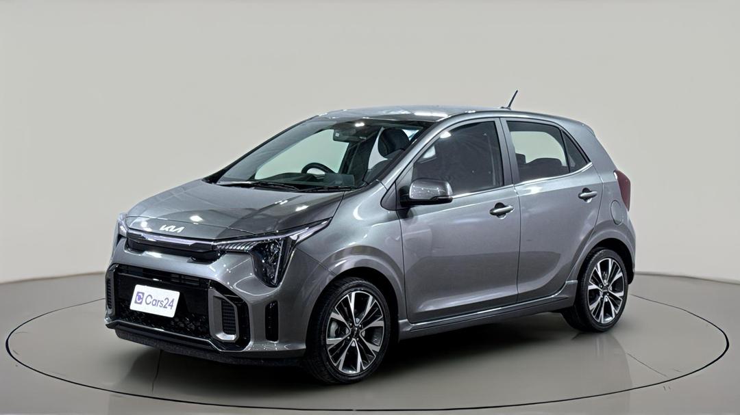 2025 Kia Picanto Gt Line (pe2), Manual, 438 km, Left Front Diagonal (45- Degree) View