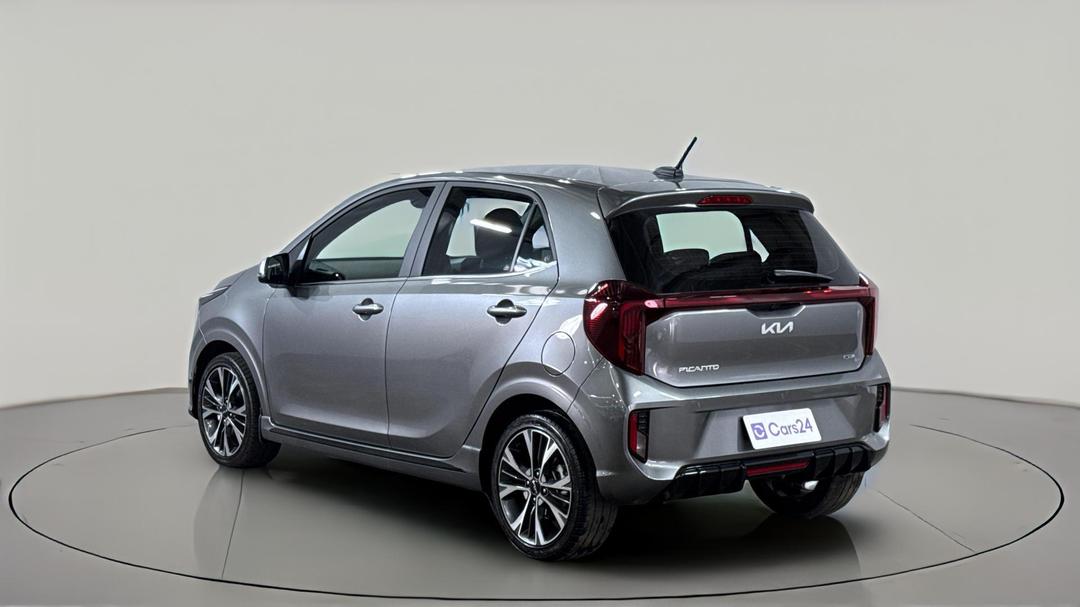 2025 Kia Picanto Gt Line (pe2), Manual, 438 km, Left Back Diagonal (45- Degree) View