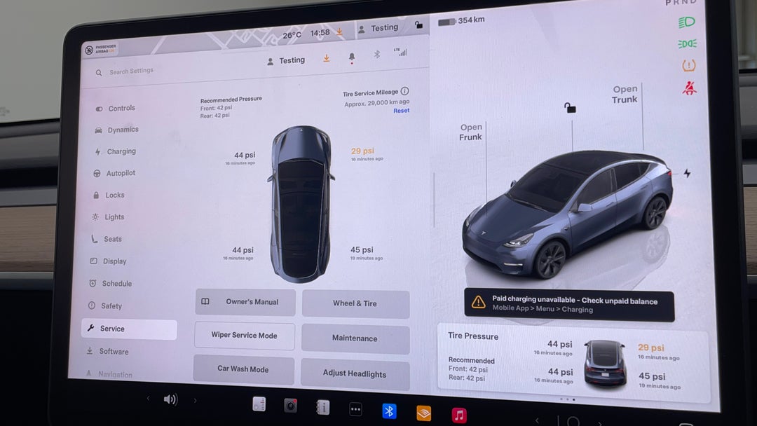 2023 Tesla Model Y Long Range, Automatic, 29105 km, Service History