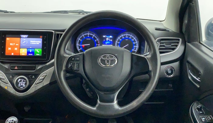 2020 Toyota Glanza G, Petrol, Manual, 69,714 km, Steering Wheel Close Up