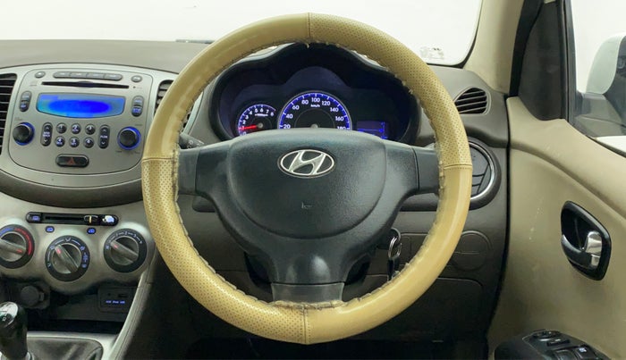 2010 Hyundai i10 SPORTZ 1.2, Petrol, Manual, 83,296 km, Steering Wheel Close Up