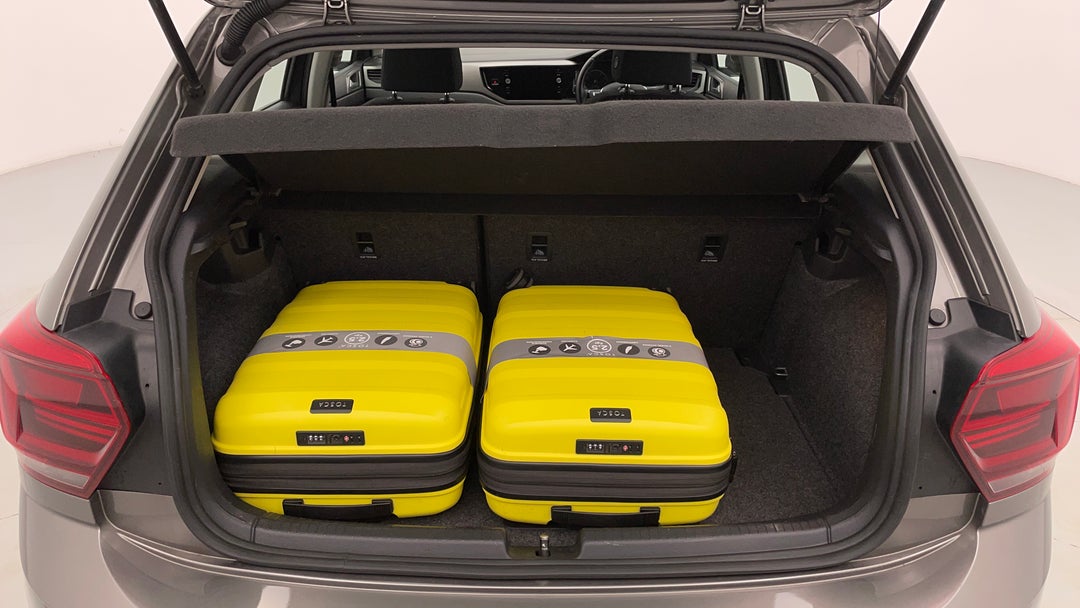 Boot Inside View with Luggage