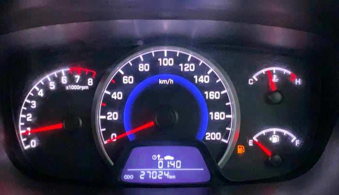 2017 Hyundai Grand i10 ASTA 1.2 KAPPA VTVT, Petrol, Manual, 27,155 km, Odometer Image