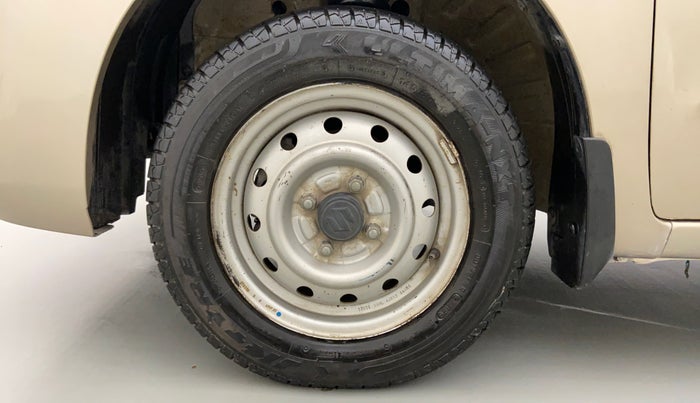 2013 Maruti Wagon R 1.0 LXI CNG, CNG, Manual, 48,587 km, Left Front Wheel