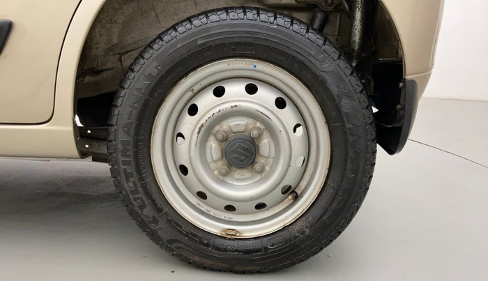 2013 Maruti Wagon R 1.0 LXI CNG, CNG, Manual, 48,587 km, Left Rear Wheel