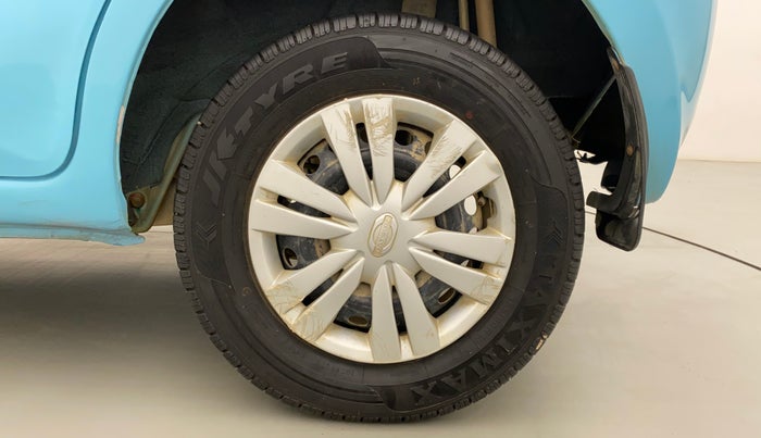 2014 Datsun Go T, Petrol, Manual, 20,866 km, Left Rear Wheel