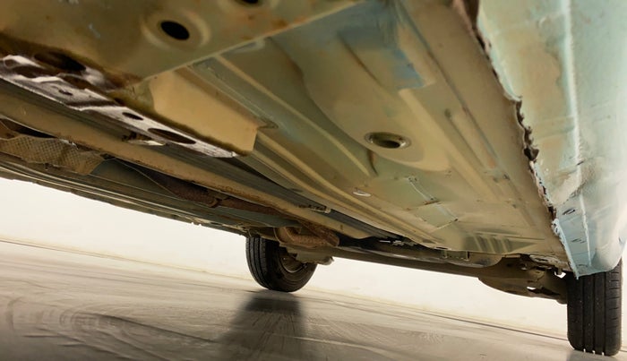2014 Datsun Go T, Petrol, Manual, 20,866 km, Right Side Underbody