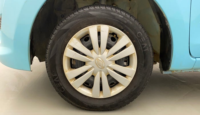 2014 Datsun Go T, Petrol, Manual, 20,866 km, Left Front Wheel