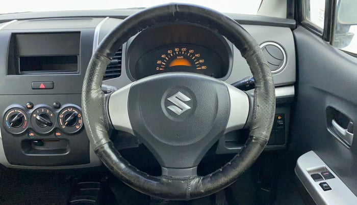 2010 Maruti Wagon R 1.0 LXI, Petrol, Manual, 30,773 km, Steering Wheel Close Up