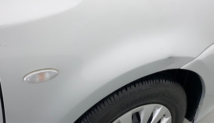 2018 Toyota Etios GD, Diesel, Manual, 37,414 km, Right fender - Slightly dented