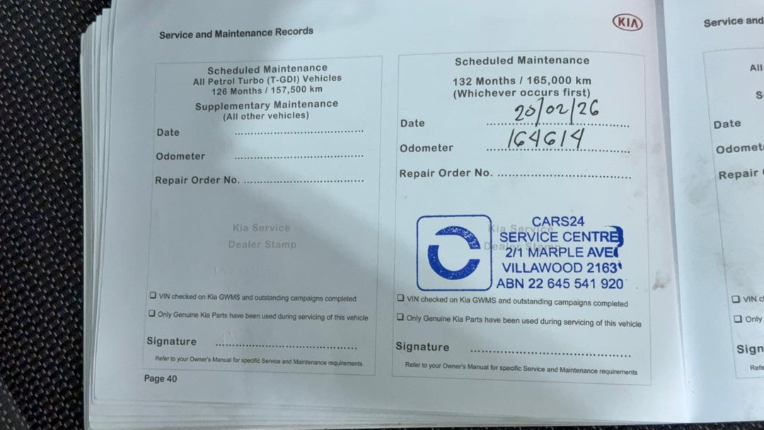 2017 Kia Cerato S, Automatic, 164616 km, Service History