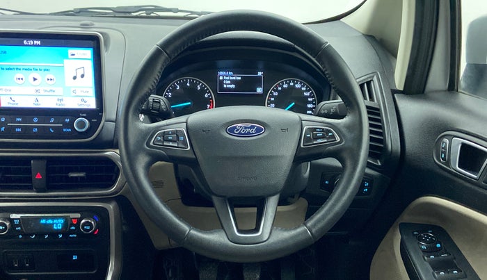 2019 Ford Ecosport 1.5 TITANIUM + (SUNROOF), Petrol, Manual, 10,627 km, Steering Wheel Close Up