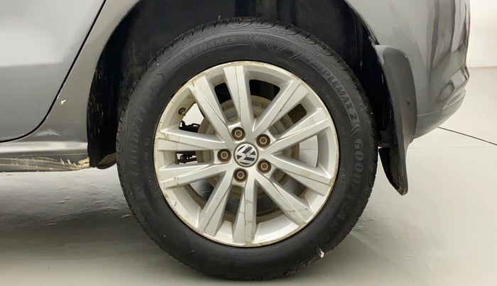 2014 Volkswagen Polo HIGHLINE1.2L, Petrol, Manual, 73,854 km, Left Rear Wheel