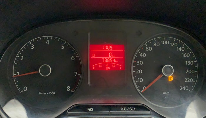 2014 Volkswagen Polo HIGHLINE1.2L, Petrol, Manual, 73,854 km, Odometer Image