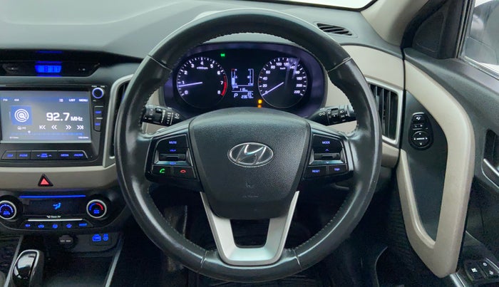 2016 Hyundai Creta 1.6 SX PLUS AUTO PETROL, Petrol, Automatic, 22,926 km, Steering Wheel Close Up