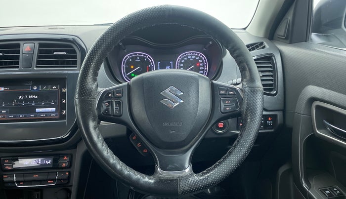 2017 Maruti Vitara Brezza ZDI PLUS, Diesel, Manual, 58,616 km, Steering Wheel Close Up