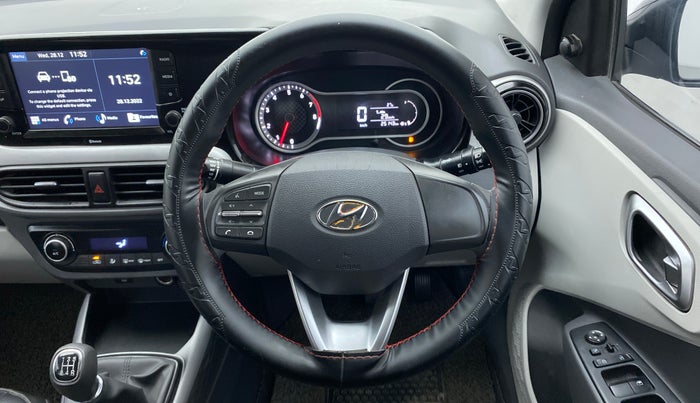2020 Hyundai GRAND I10 NIOS SPORTZ PETROL, Petrol, Manual, 25,143 km, Steering Wheel Close Up
