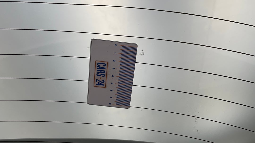 Windshield Rear Tinting scratched