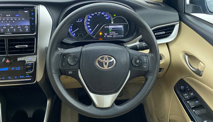 2018 Toyota YARIS G MT, Petrol, Manual, 19,915 km, Steering Wheel Close Up