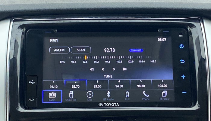 2018 Toyota YARIS G MT, Petrol, Manual, 19,915 km, Infotainment System