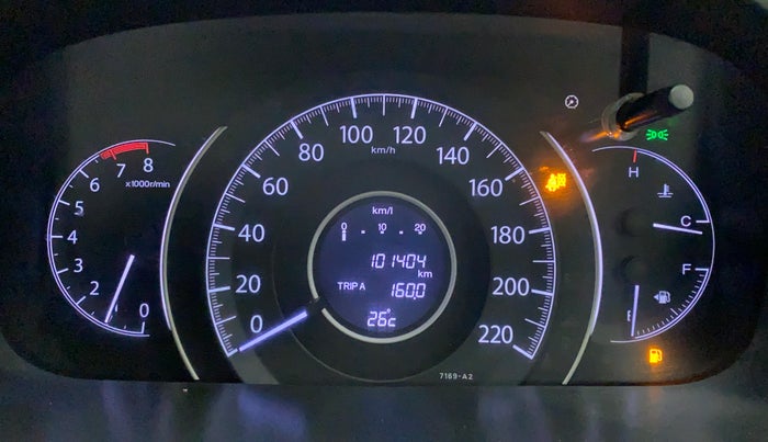 2013 Honda CRV 2.0L 2WD MT, Petrol, Manual, 1,01,803 km, Odometer Image