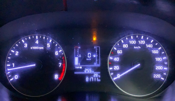 2017 Hyundai Elite i20 SPORTZ 1.2, Petrol, Manual, 81,822 km, Odometer Image