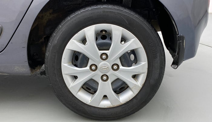 2015 Hyundai Grand i10 SPORTZ 1.2 KAPPA VTVT, Petrol, Manual, 26,350 km, Left Rear Wheel