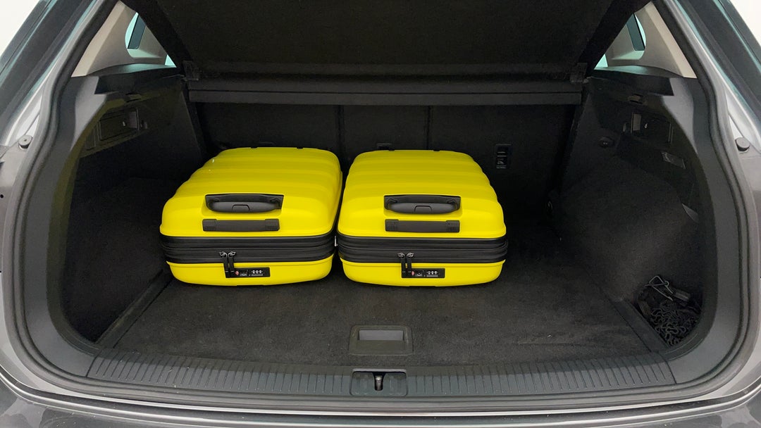 Boot Inside View with Luggage