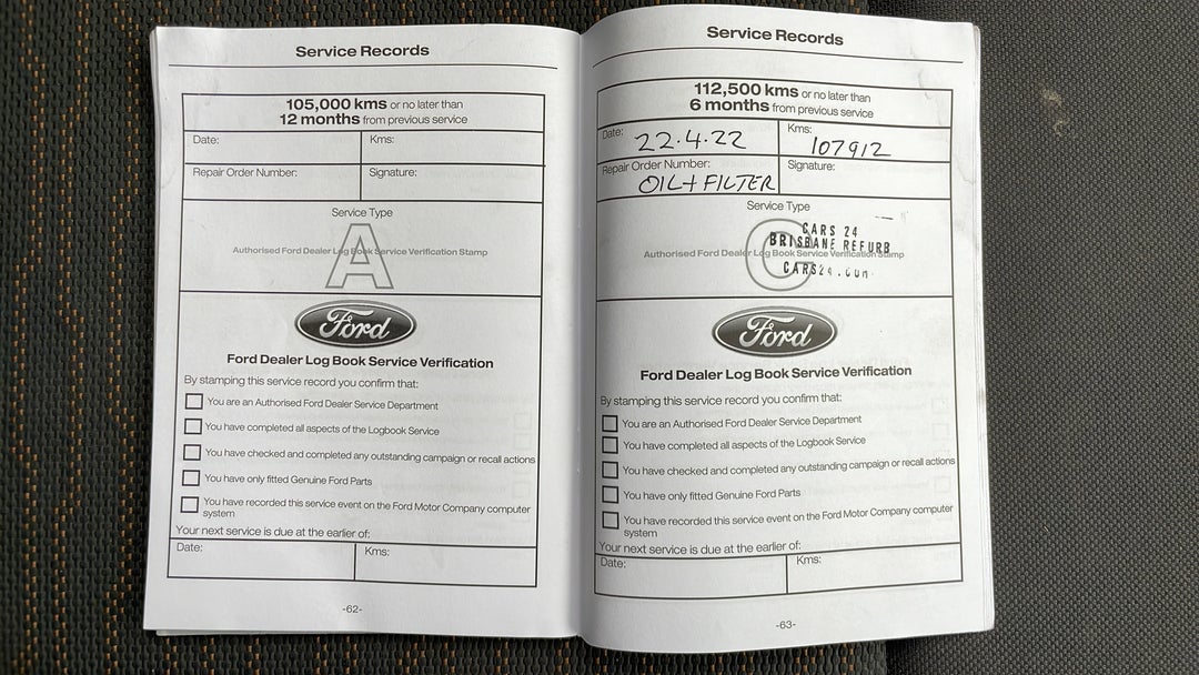 2015 Ford Ranger Xl 3.2 (4x4), Automatic, 107913 km, Service History