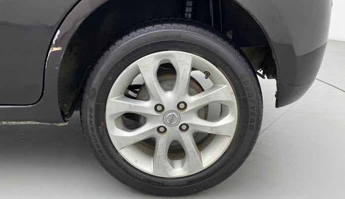 2015 Nissan Micra XV CVT, Petrol, Automatic, 75,961 km, Left Rear Wheel